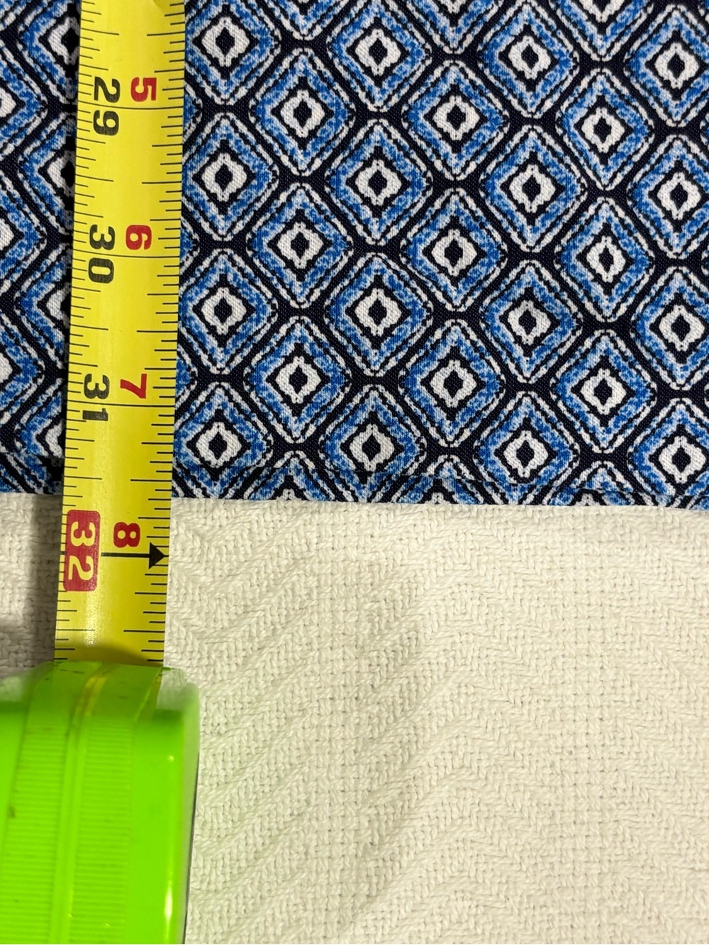 Ruby Rd. Blue Printed Capri Pants - Picture 6 of 10